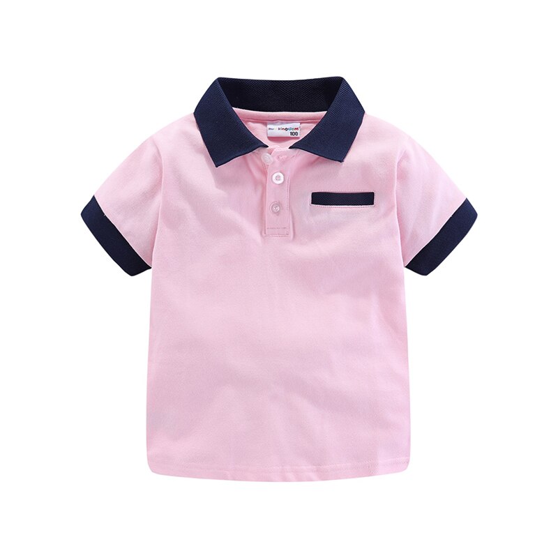 Mudkingdom Fashion Boys Polo Shirts Solid Cotton Car Lapel Short Sleeve Little Boy Clothes Casual Toddler Summer Tops Kids Wear