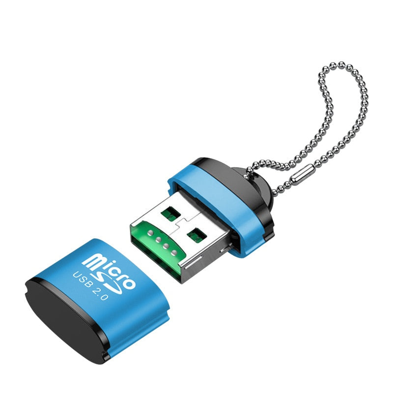 Mini High Speed USB 2.0 Card Reader TF Micro SD Memory Card Adapter For Computer Desktop Laptop Notebooks Phone Accessories