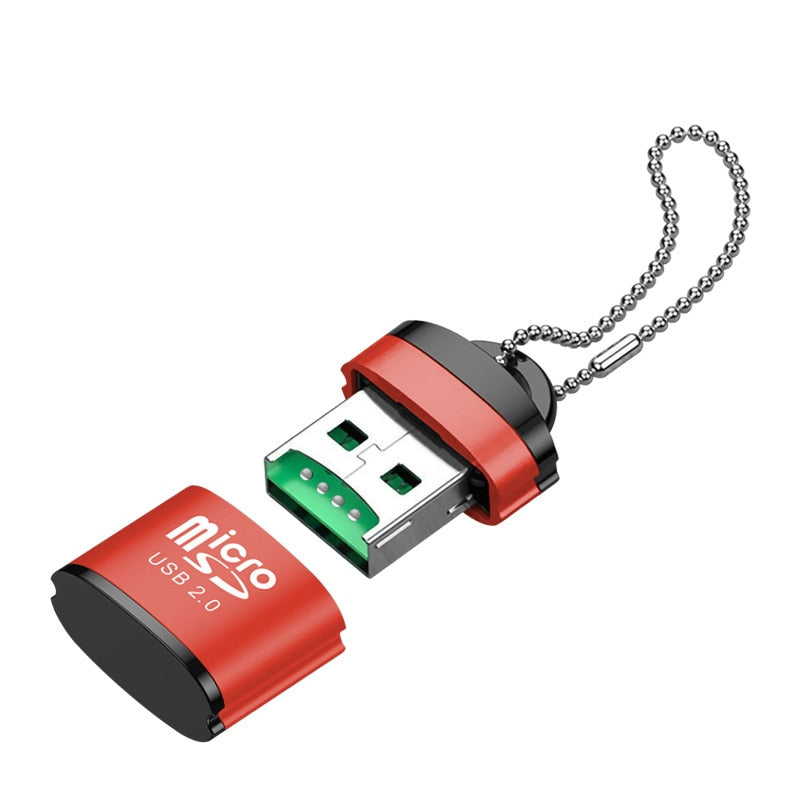 Mini High Speed USB 2.0 Card Reader TF Micro SD Memory Card Adapter For Computer Desktop Laptop Notebooks Phone Accessories