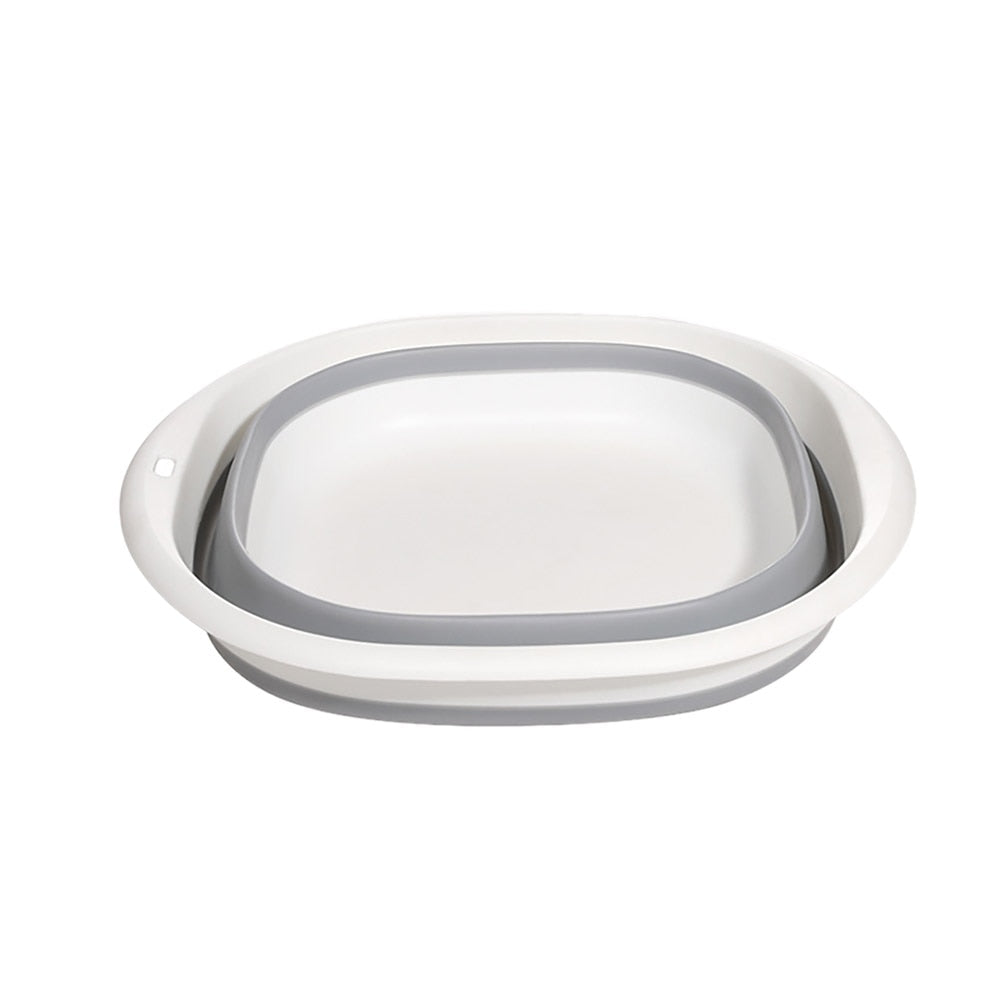 Folding Basin Kitchen Small Items Camping Supplies Housewares Household Cleaning Foldable Laundry Tub Bowl for Washing Durables