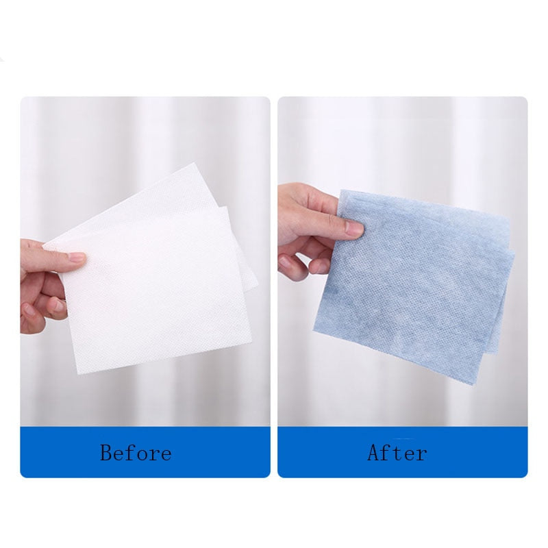300pcs Color Catcher Sheet Washing Machine Proof Color Absorption Sheet Anti Dyed Cloth Laundry Grabber Cloth Cleaning Supplies