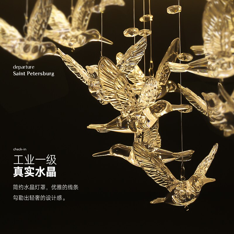 New Design LED Chandeliers For Aisle Bedroom Corridor Living Room Stairway Villa Bistro Indoor Home Decorative Lighting Fixtures