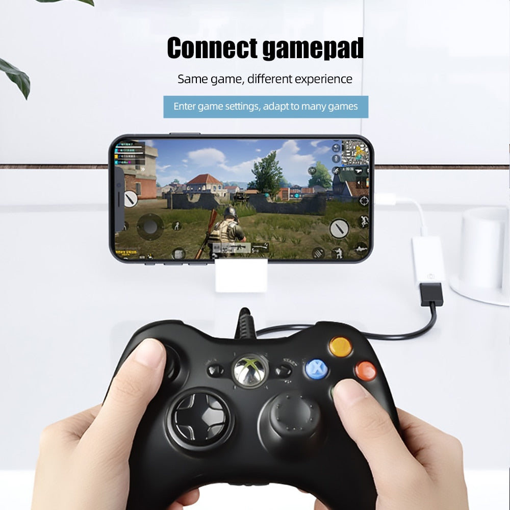 Lightning To USB OTG Converter Adapter for IPhone Mouse Keyboard Charging U Disk Camera CardReader Data Converter Iphone Otg