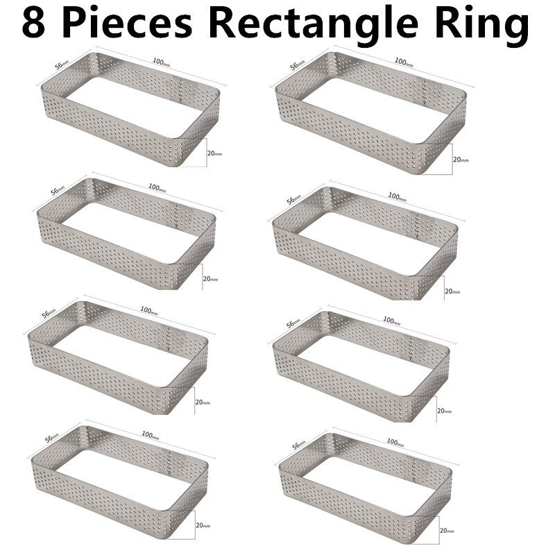 SHENHONG Round Tart Cake Mold For Baking Dessert Ring Art Mousse Silicone 3D Mould Silikonowe Moule Tartlet Pan Pastry Tools