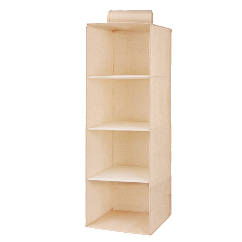 Cotton Closet Wardrobe Cabinet Organizer Hanging Pocket Drawer Clothes Storage Clothing Home Organization Drop Shipping