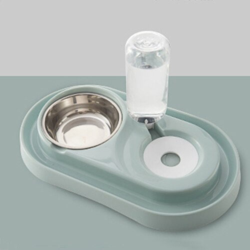 HOOPET Automatic Feeding Bowl For Cat Pet Water Feeder Kitten Drinking Fountain Food Dish Pet Goods Save Food Dog Bowl Suppliers