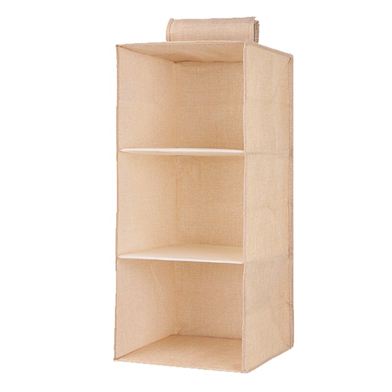 Cotton Closet Wardrobe Cabinet Organizer Hanging Pocket Drawer Clothes Storage Clothing Home Organization Drop Shipping