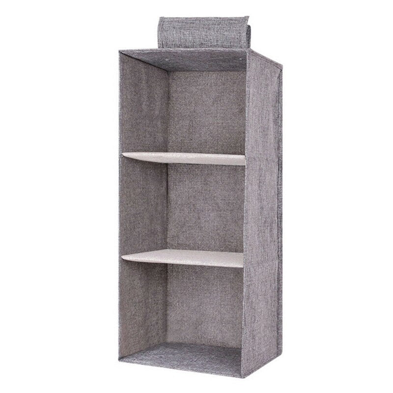 Cotton Closet Wardrobe Cabinet Organizer Hanging Pocket Drawer Clothes Storage Clothing Home Organization Drop Shipping