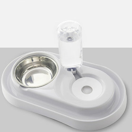 HOOPET Automatic Feeding Bowl For Cat Pet Water Feeder Kitten Drinking Fountain Food Dish Pet Goods Save Food Dog Bowl Suppliers