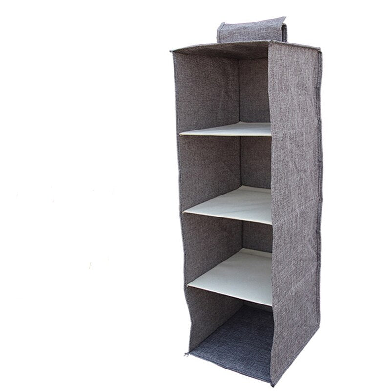 Cotton Closet Wardrobe Cabinet Organizer Hanging Pocket Drawer Clothes Storage Clothing Home Organization Drop Shipping