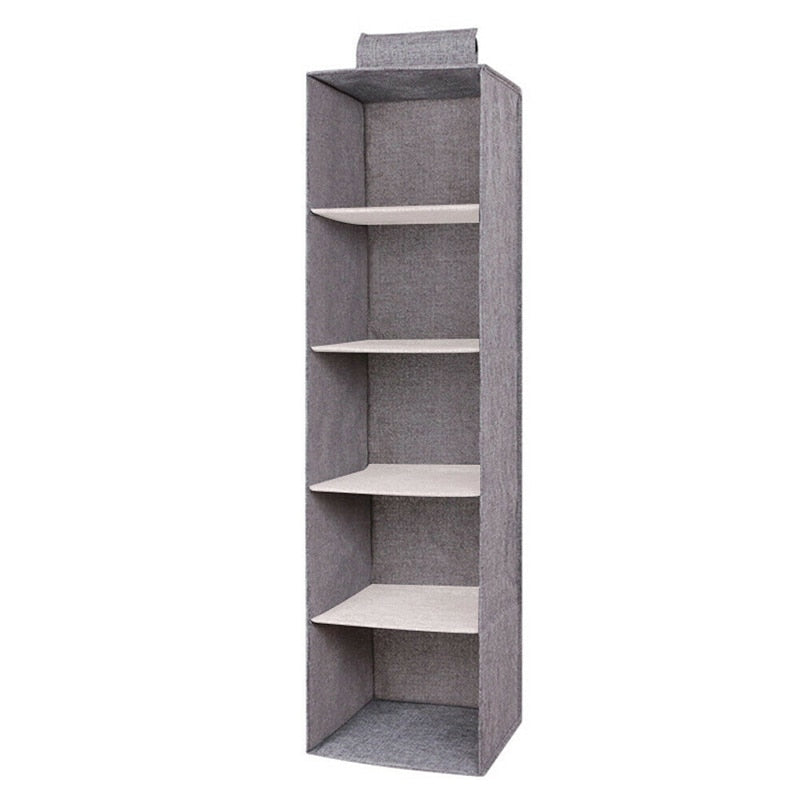 Cotton Closet Wardrobe Cabinet Organizer Hanging Pocket Drawer Clothes Storage Clothing Home Organization Drop Shipping