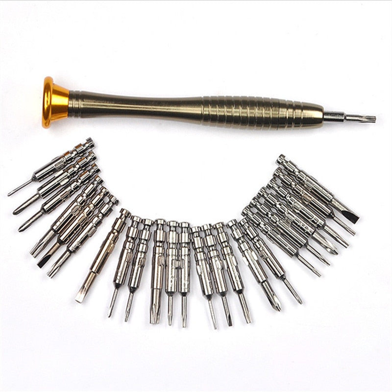 25 in 1 Screwdriver Set Precision Torx Torx Screwdriver Repair Tool Set For Cellphone Tablet PC Camera Laptop Watch Hand Tools