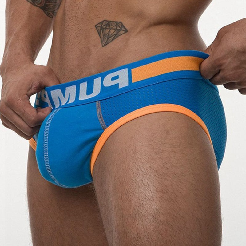 2022 Soft Cotton Sexy Man's Underwear Briefs New Men's Briefs Bikini Gay Underwear Men's Lingerie Funny Men Underwear