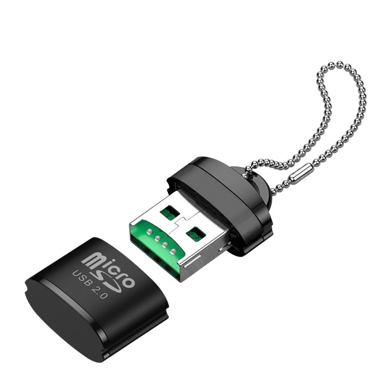 Mini High Speed USB 2.0 Card Reader TF Micro SD Memory Card Adapter For Computer Desktop Laptop Notebooks Phone Accessories