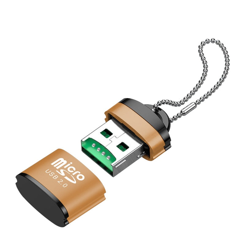 Mini High Speed USB 2.0 Card Reader TF Micro SD Memory Card Adapter For Computer Desktop Laptop Notebooks Phone Accessories
