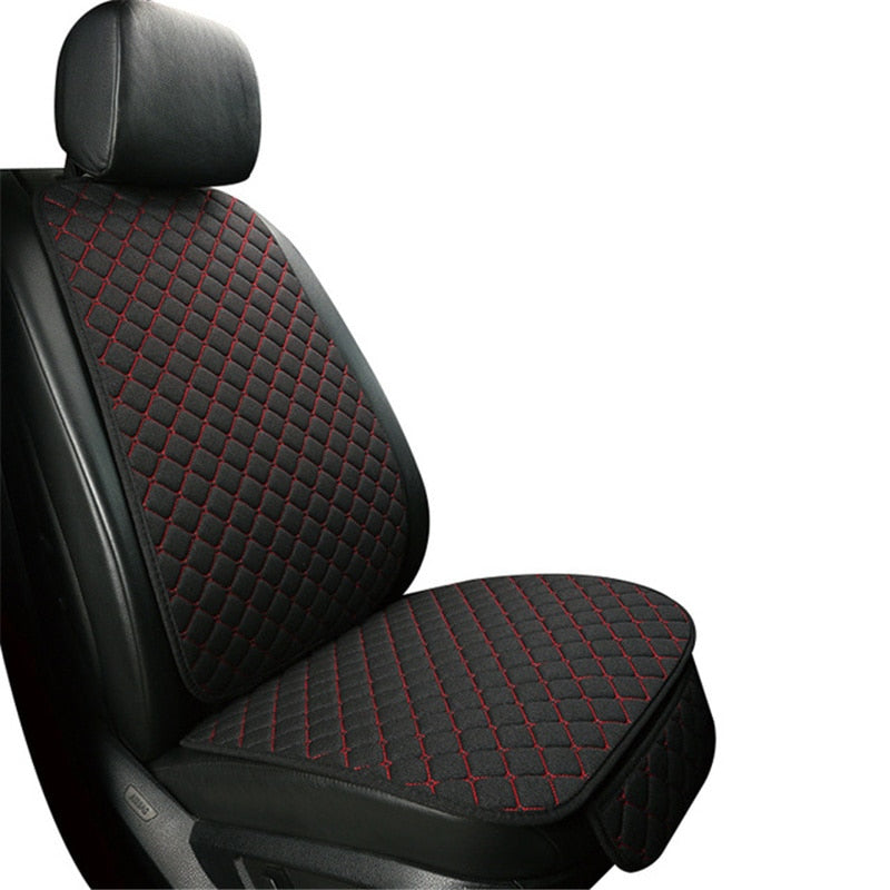 Flax Car Seat Cover Automobile Seat Backrest Cushion Pad Mat for Auto Front Car Styling Interior Accessories Universal Protector