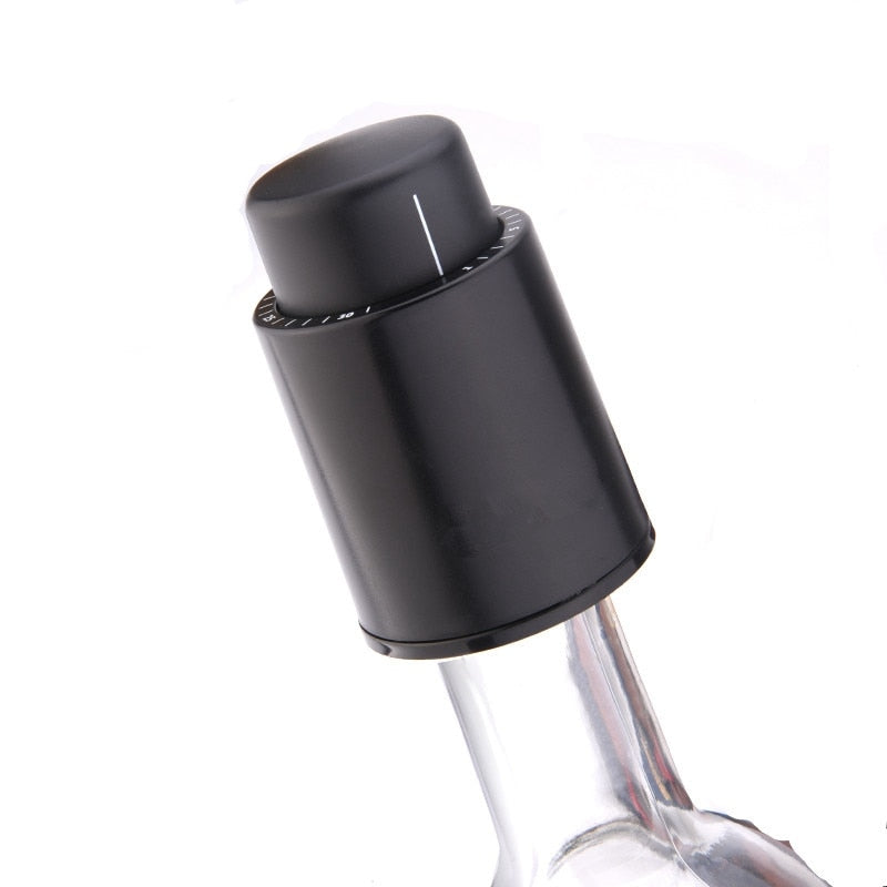 Red Wine Bottle Cap Stopper Vacuum Sealer Wine Stopper Fresh Wine Keeper Champagne Cork Stopper Kitchen Bar Tools