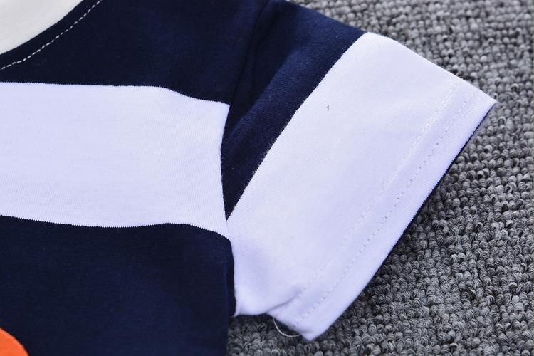 1 set kids boys Summer outfits 1-3 years boys Toddler kids baby boys outfits cotton Tee+Shorts Pants clothes Set cool cartoon