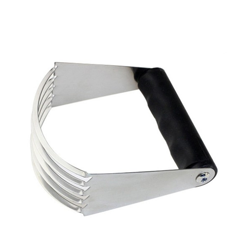 Stainless Steel Soft Grip Pastry Blender Dough Cutter Flour Mixer Cake Pie Kit