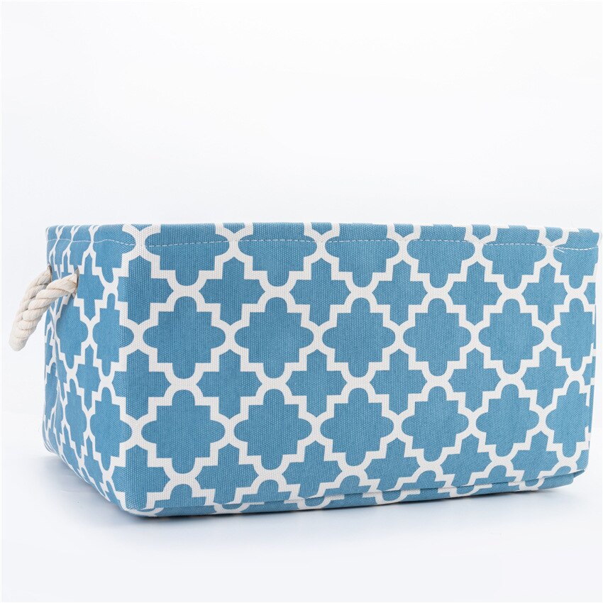 Home Supplies Free Shipping Folding Linen Organizer Box Baby Toys Socks Clothes Book Gadget House Office Laundry Basket Storage
