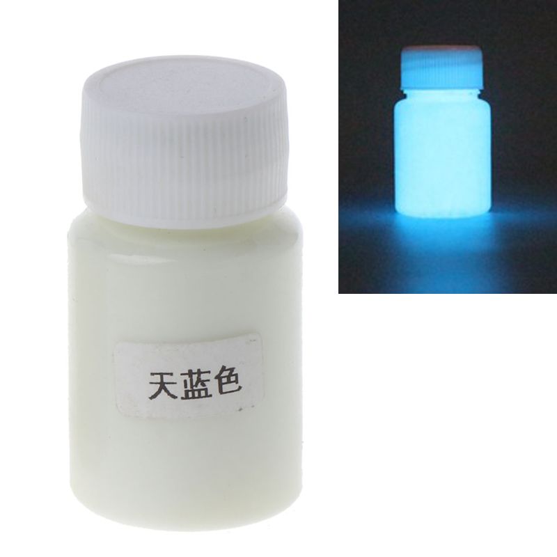 Glow in The Dark Liquid Luminous Pigment Non-Toxic for Paint Nails Resin Makeup