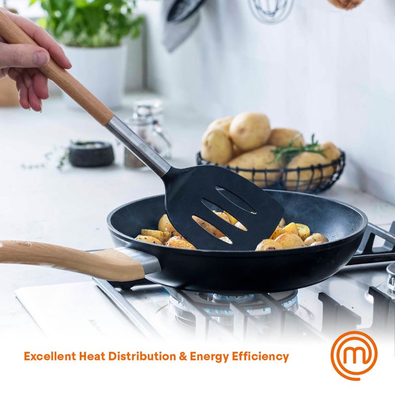 "Premium Non-Stick 3Pc Frying Pan Set - Perfect for any Cooking Task! 8"/10"/12" Fry Skillets"