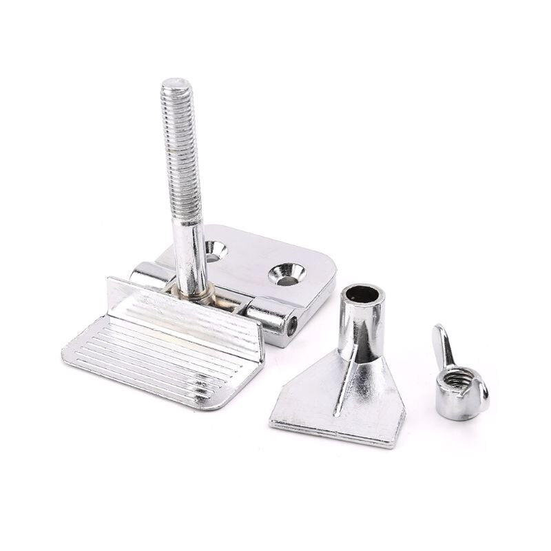 One Pair Zinc Alloy for butterfly Hinge Clamps DIY Fixing Screen Tool Clip Hardw DropShip