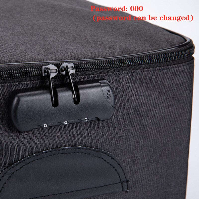 Document Storage Bag Organizer File Boxes Bins Basket Drawer Container Home Office Storage Organization Accessories Supplies
