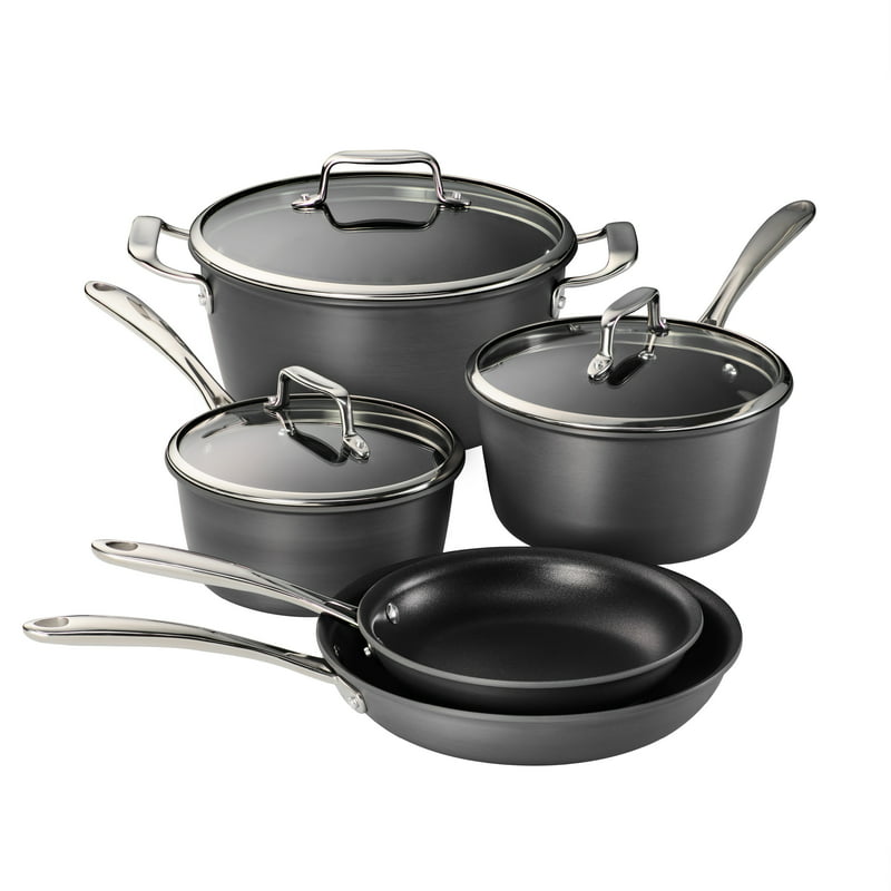 13 Piece Hard Anodized Aluminum Nonstick Cookware Set Silicone for air fryer in in square cake pan Takoyaki pan Roti pan Baking