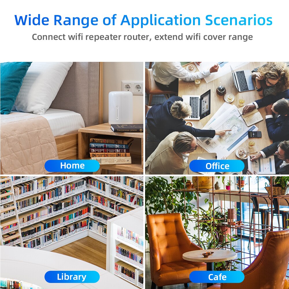 2.4G 5Ghz WIFI Booster Repeater Wireless Wi fi Extender 1200Mbps Network Amplifier 802.11N Long Range Signal Wi-Fi Repetidor