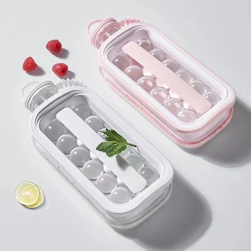 Ice Hockey Pot Ice Cube Mold Ice Kettle Storage Cup Refrigerator Ice Silicone Kitchen,Dining & Bar