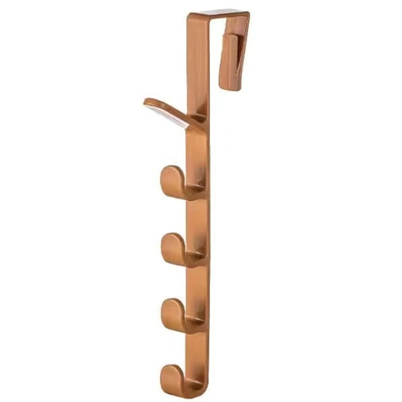 Door Hooks Plastic Shelf Hat Organizer Bedroom Door Hanger Clothes Hanging Rack Home Storage Organization Bags Hat Door Hook