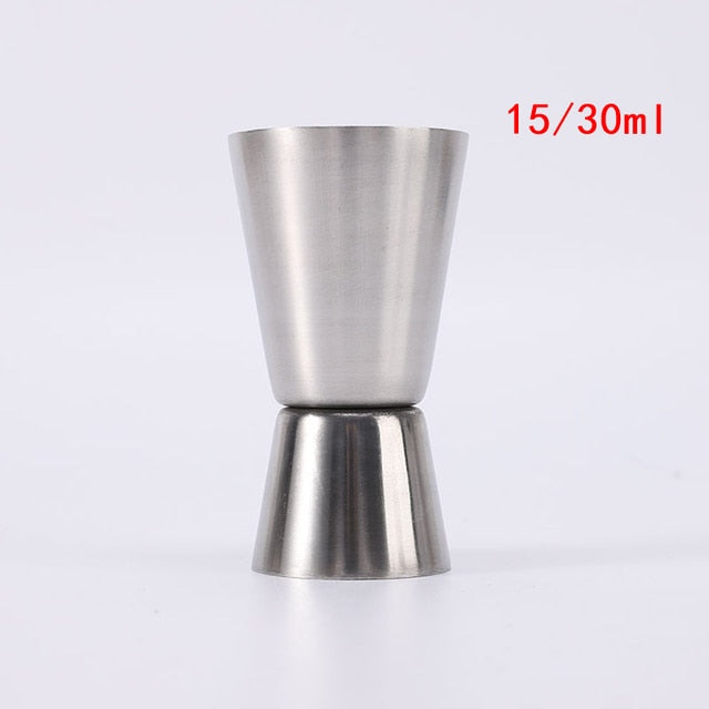15/30ml or 25/50ml Cocktail Drink Wine Shaker Stainless Bar Accessories Alcoholic alcohol meter kitchen gadget