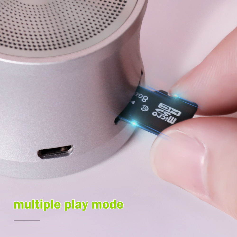 EWA A109Mini Wireless Bluetooth Speaker Big Sound & Bass for Phone/Laptop/Pad Support MicroSD Card Portable Loud Speakers 5.0