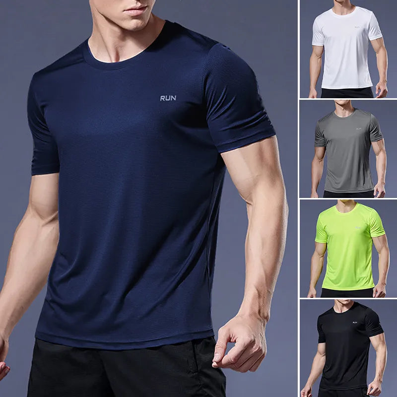 Running Shirts Soccer Shirts Men's Jersey Sportswear Men's Running T-Shirts Quick Dry Compression Sport T-Shirts Fitness Gym