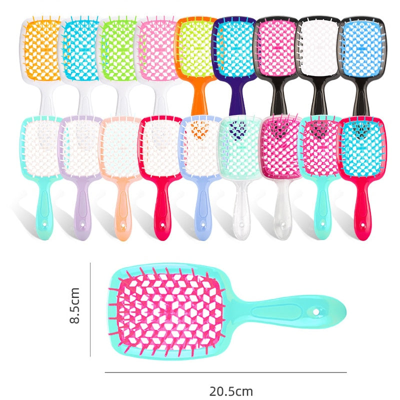 1pcs Wide Teeth Air Cushion Comb Pro Salon Hair Care Styling Tool Anti Tangle Anti-static Hairbrush Head Comb Hairdressing Tools