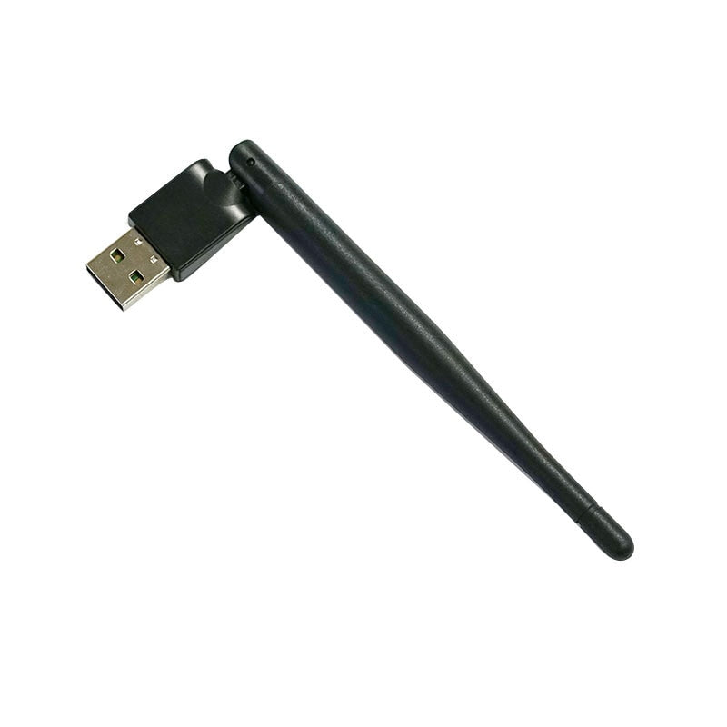 USB WiFi 12 Wireless Network Card USB 2.0 150M 802.11 B/G/N LAN Adapter with Rotatable Antenna for Laptop PC Mini Wi-fi Dongle