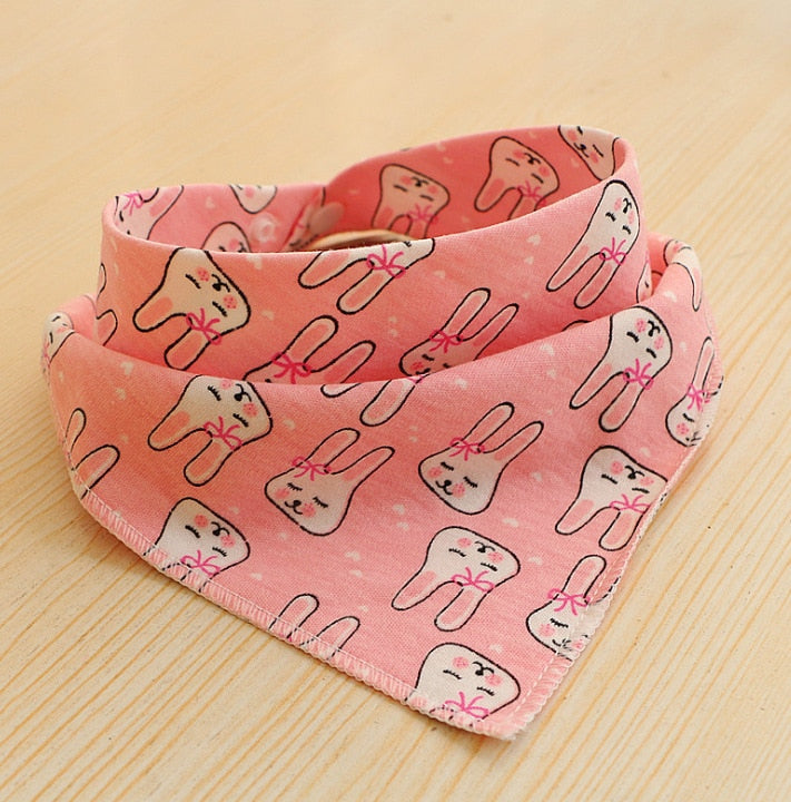 Dog Puppy Bandana Towel Cute Soft Dog Kerchief Scarf Premium Durable Fabric Bibs Accessories for Dog Cat Christmas Pet Dress Up