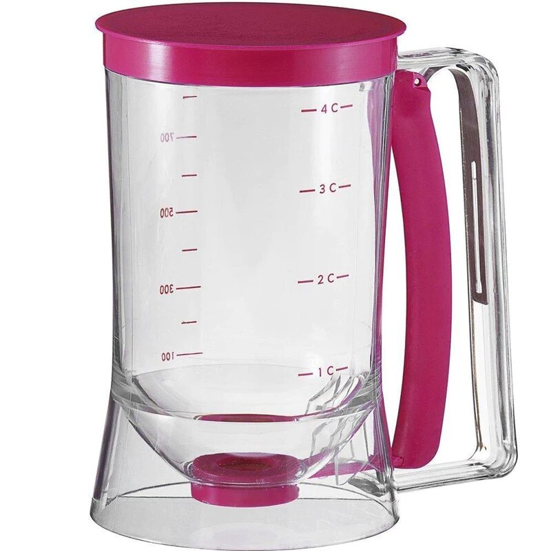 Pancake & Cupcake Batter Dispenser For Pancake Cookie Cupcakes Cake Muffins Measuring Cream Dough Dispensador