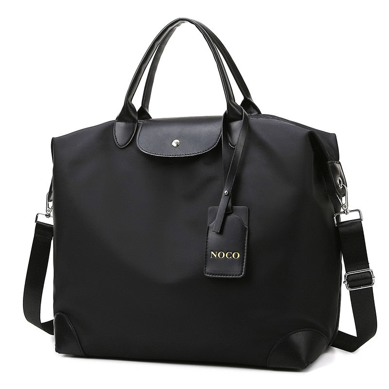 Casual Large-capacity Portable Travel Hand Bag Ladies Shoulder Tote Bag Luggage Light and Simple Sports Fitness Messenger Bag
