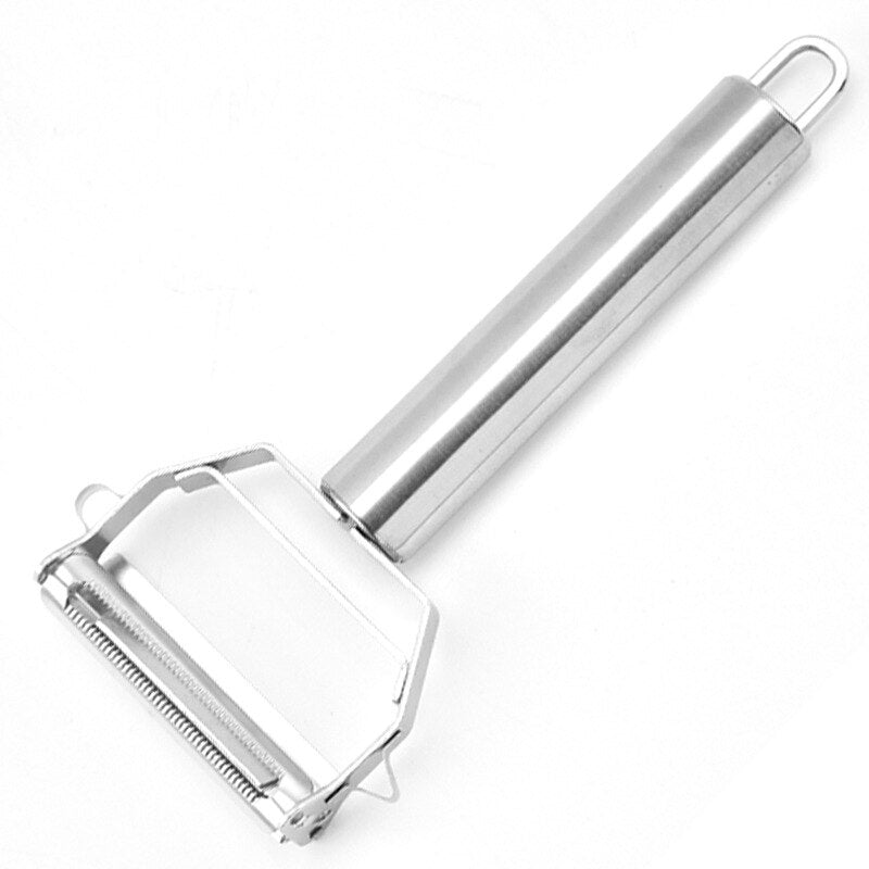 Stainless Steel Double Ended Peeler Household Grater Melon Potato Melon Planer Vegetable And Fruit Peeler Knife Kitchen Tool