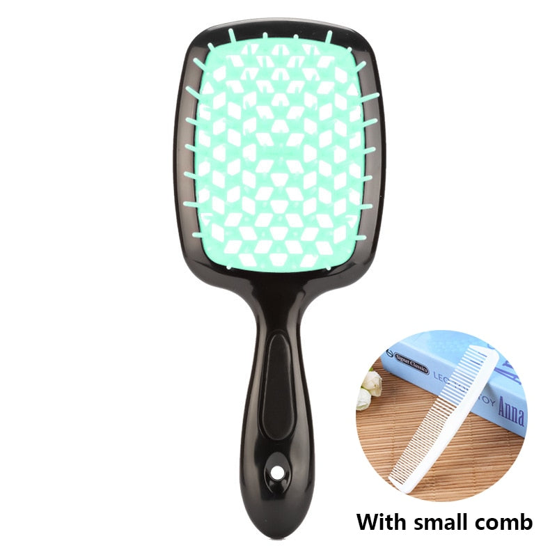 1pcs Wide Teeth Air Cushion Comb Pro Salon Hair Care Styling Tool Anti Tangle Anti-static Hairbrush Head Comb Hairdressing Tools