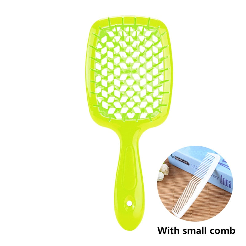 1pcs Wide Teeth Air Cushion Comb Pro Salon Hair Care Styling Tool Anti Tangle Anti-static Hairbrush Head Comb Hairdressing Tools