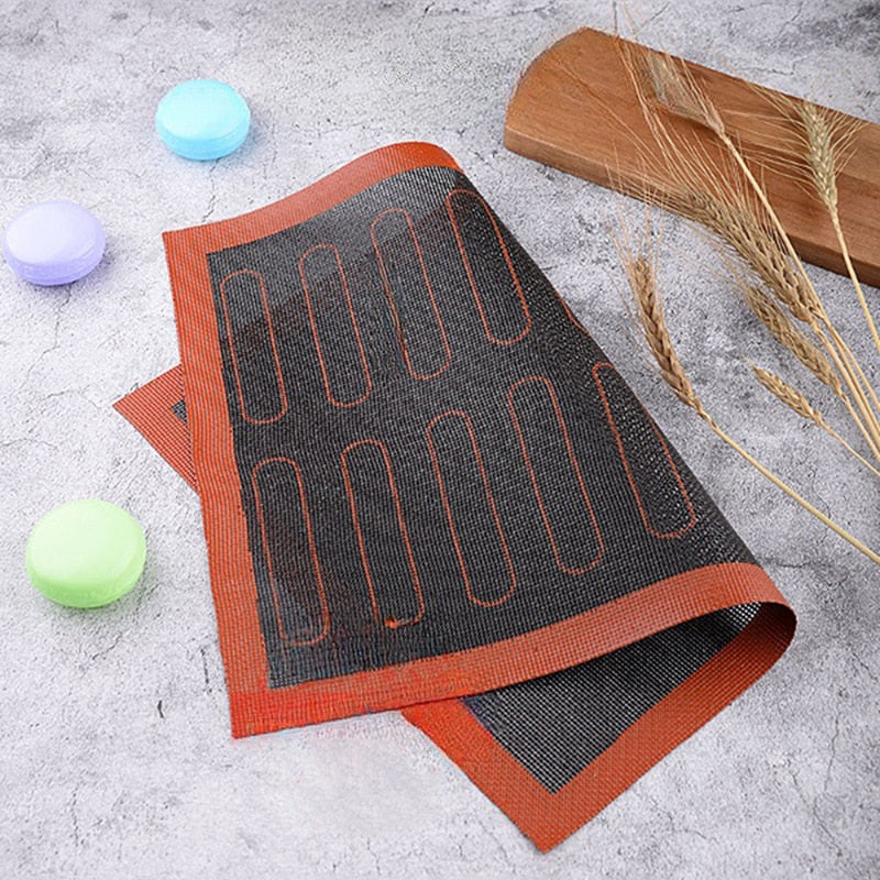 Perforated Silicone Baking Mat Non-stick Oven Sheet Liner Bakery Tools Pastry Macaron Pad For Cookies Kitchen Bakeware Accessory