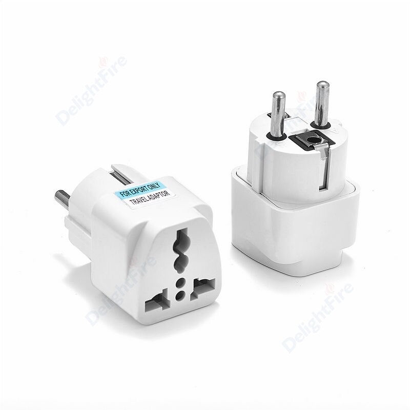1pcs Universal AU UK US EU Plug Adapter US to EU Plug Converter Australian KR Euro Travel Adapter Power Electric Socket Outlet
