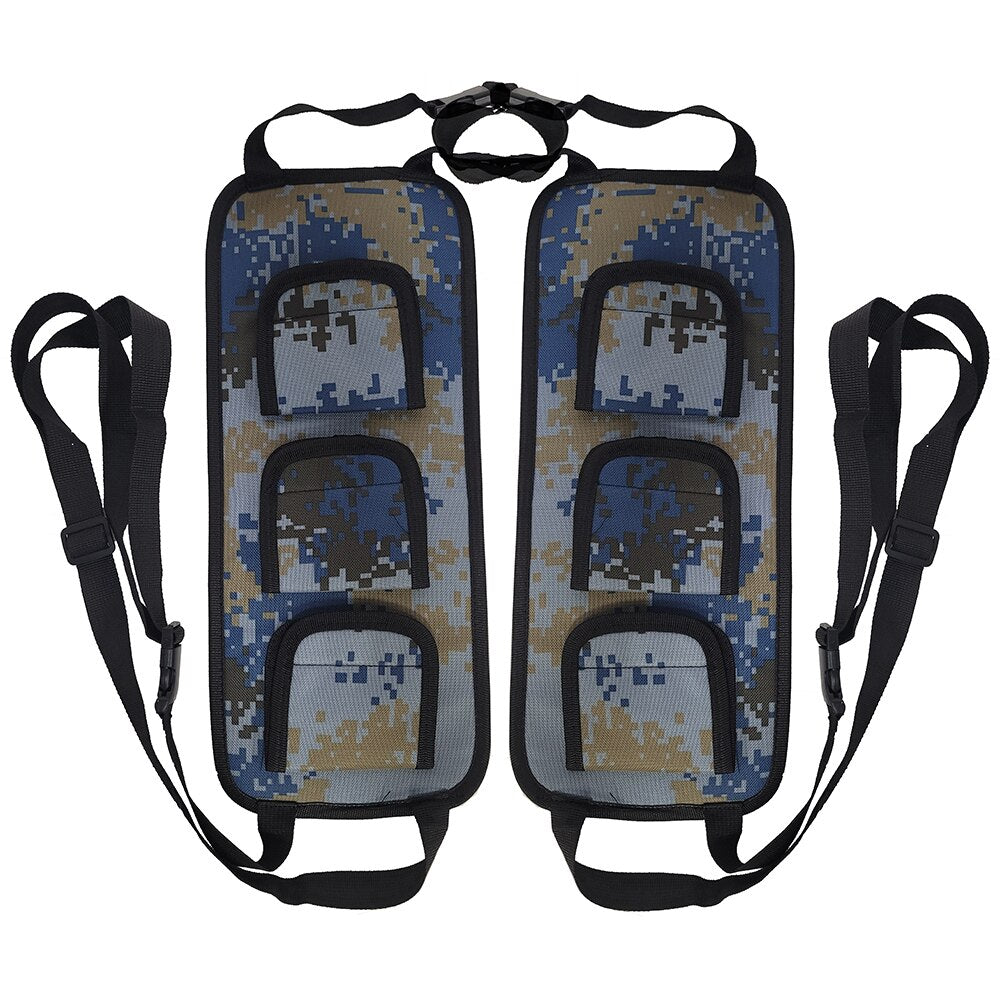 Car Seat Fishing Rod Rack Set Car Fishing Rod Rack Strap Adjustable Car Fishing Rod Rack Car Fixing Belt