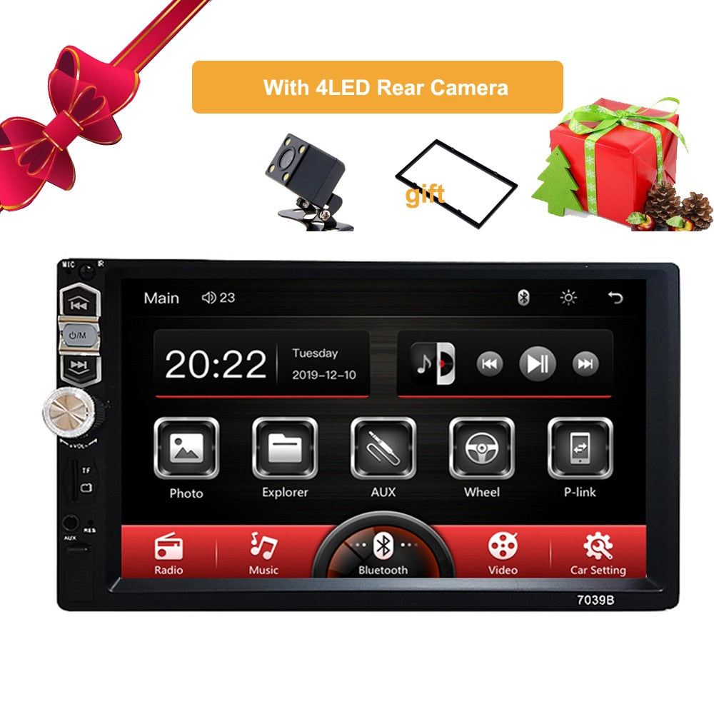 2 Din Car Radio 7" HD Touch Screen Audio Stereo Video MP5 For VIP Do Not Pay