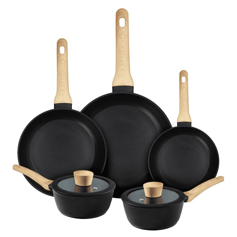 "Premium Non-Stick 3Pc Frying Pan Set - Perfect for any Cooking Task! 8"/10"/12" Fry Skillets"