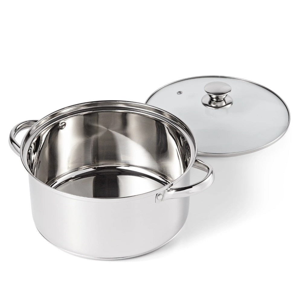 Stainless Steel Cookware and Kitchen Combo Set Free Shipping Pots Sets for Cooking Free Shipping Nonstick Promotion Kits Dining