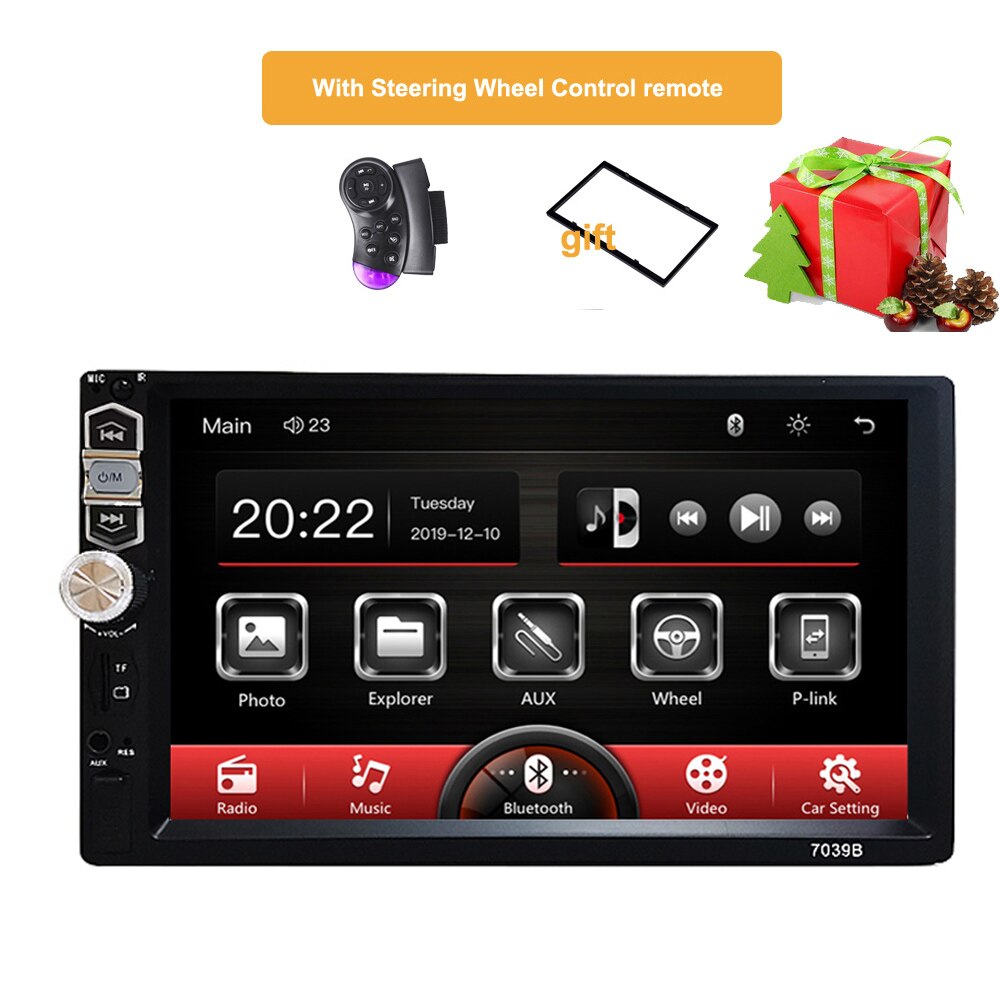 2 Din Car Radio 7" HD Touch Screen Audio Stereo Video MP5 For VIP Do Not Pay